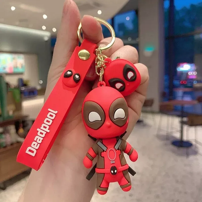 Deadpool Brown Outfit Keychain