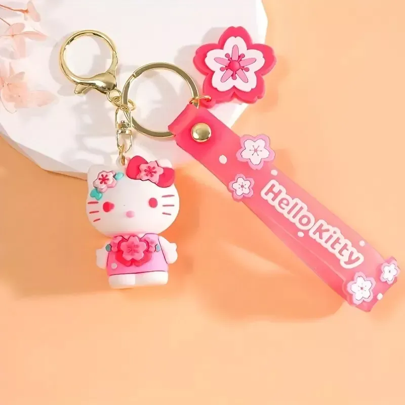 Hello Kitty Cute Pink Keychain