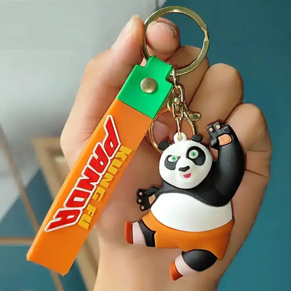 Kung Fu Panda - Angry Panda Keychain