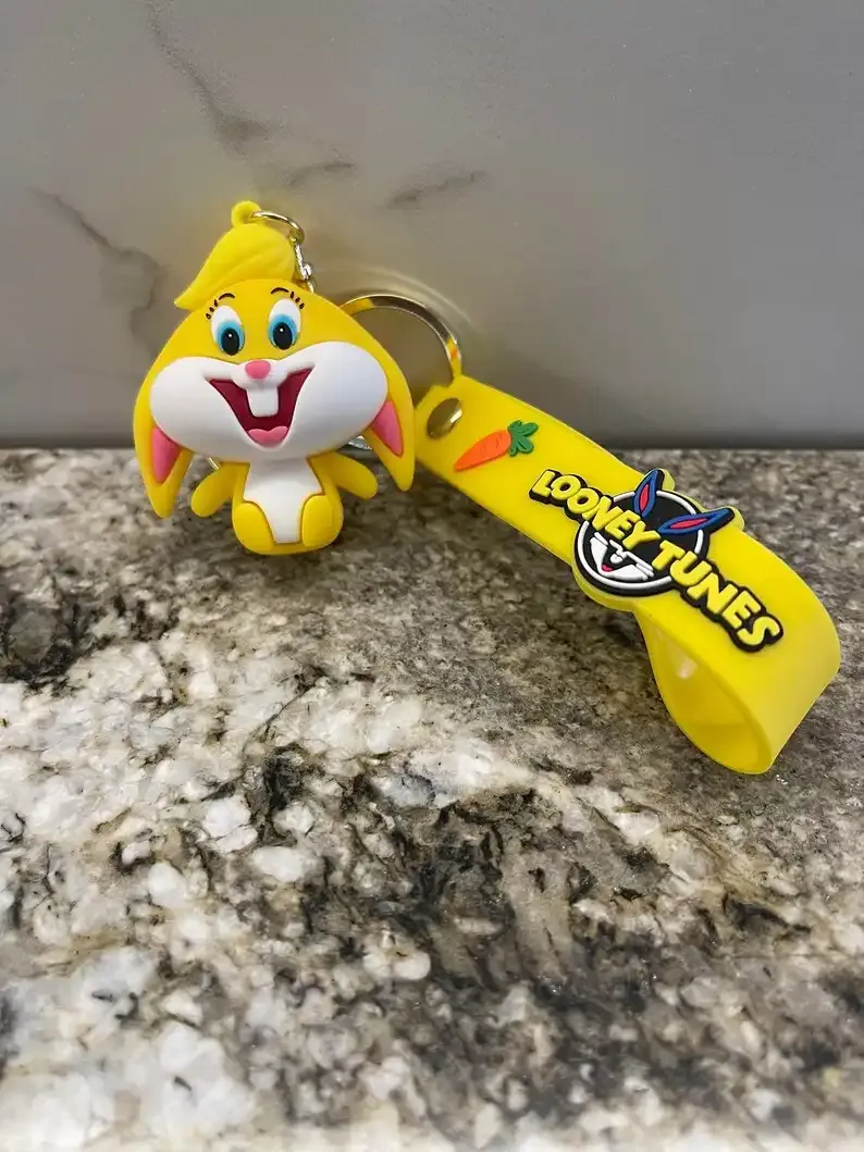 Looney Tunes - Yellow Bunny Keychain