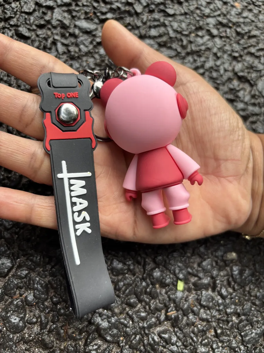 Mask Astronaut Keychain
