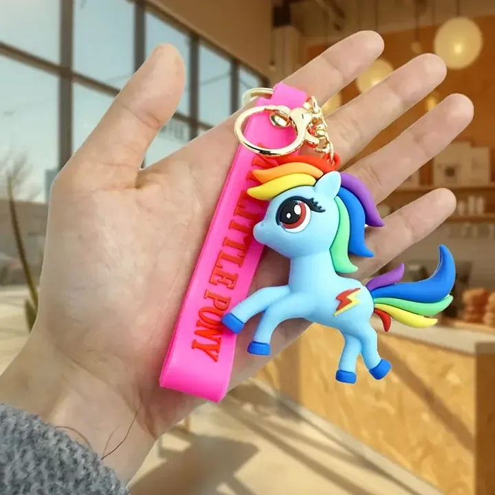 My Litlle Pony Blue Keychain