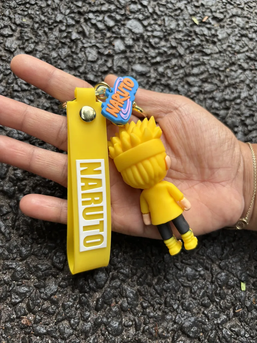 Naruto Uzumaki Black Outfit Keychain