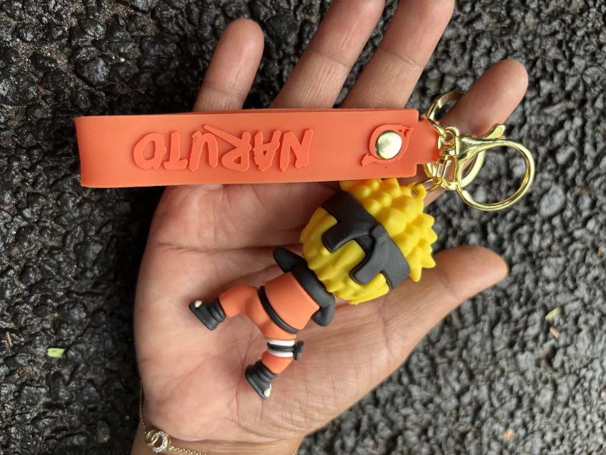 Naruto Uzumaki Orange Outfit Keychain