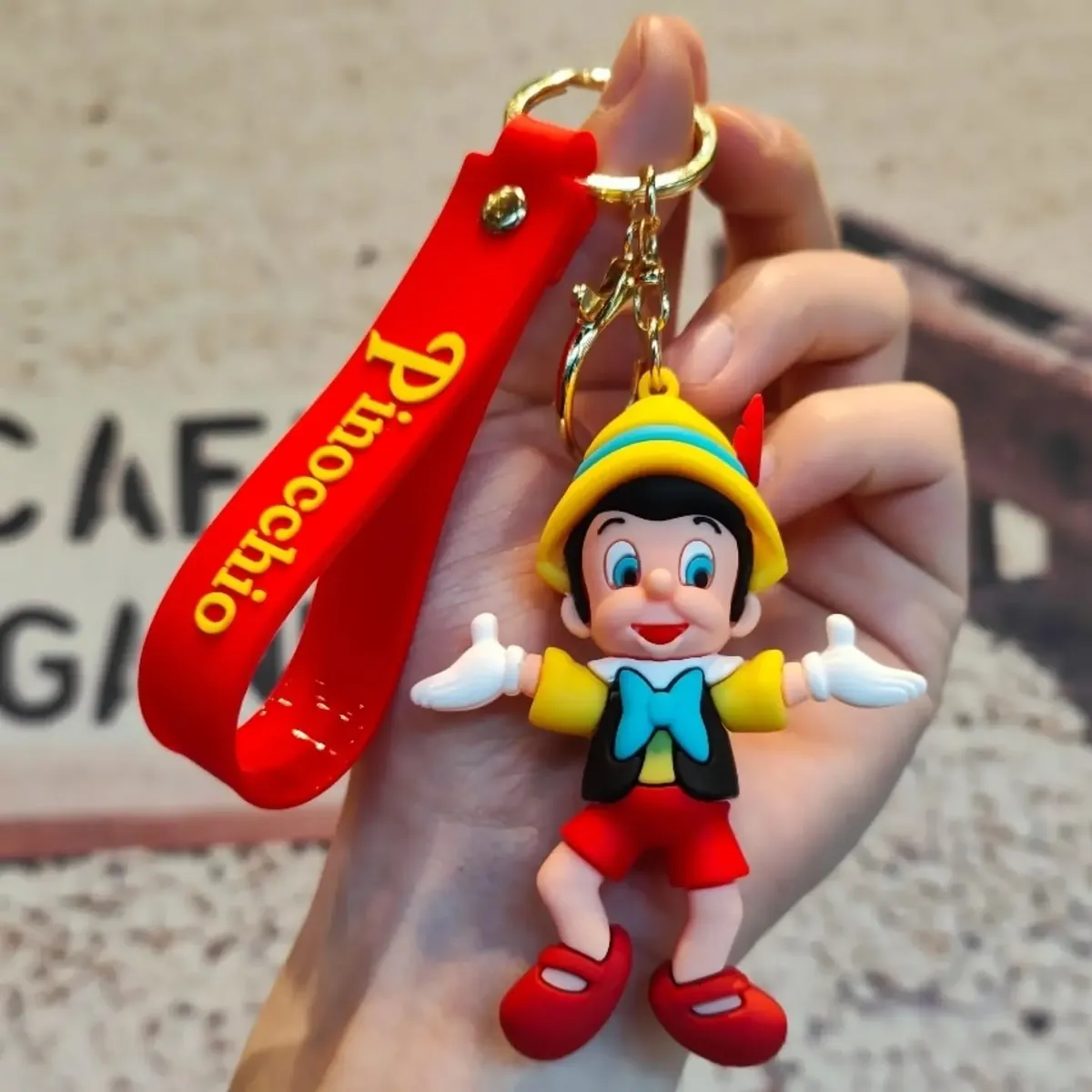 Pinocchio Keychain