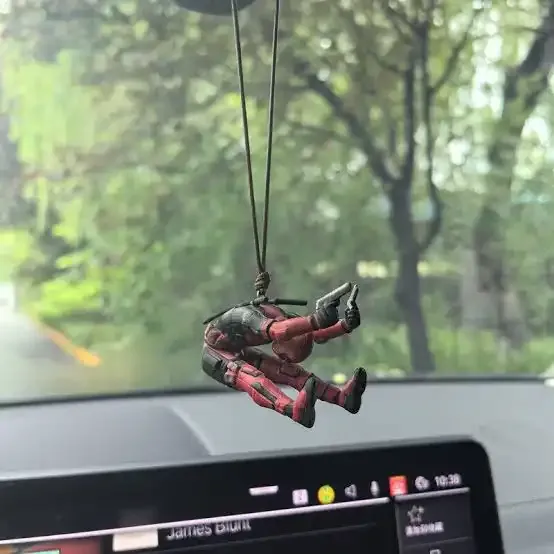 Shooting Deadpool Car Hanging Pendant