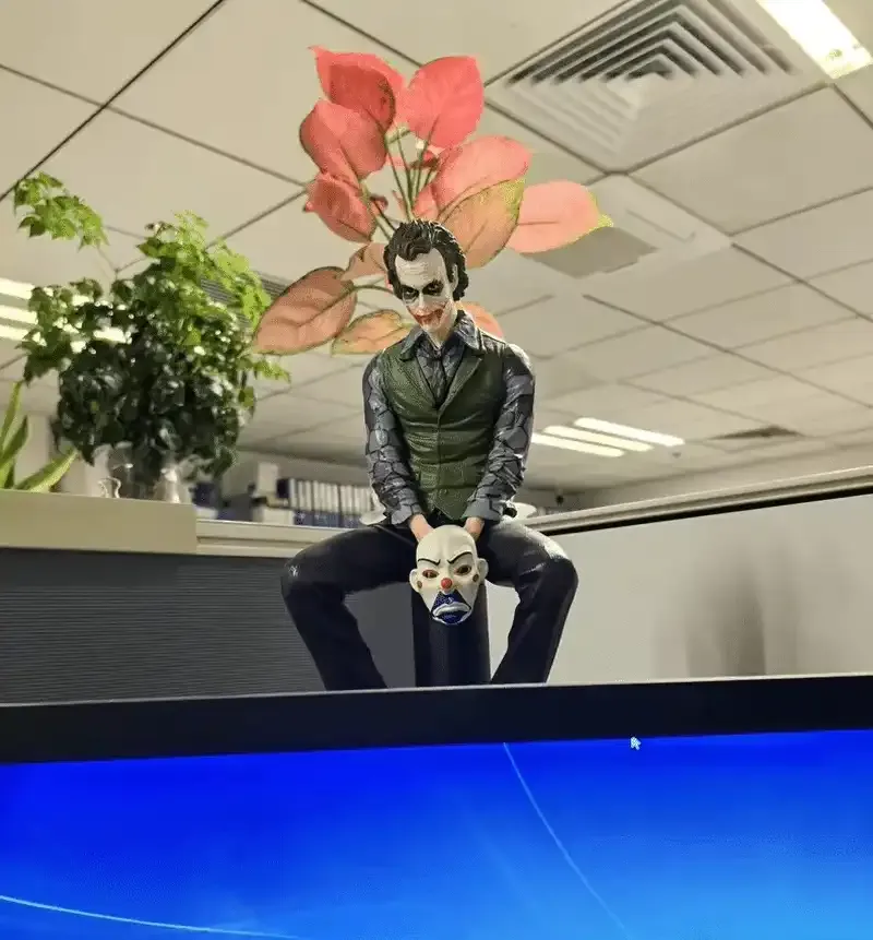 Sitting Joker Figurine Model Statue
