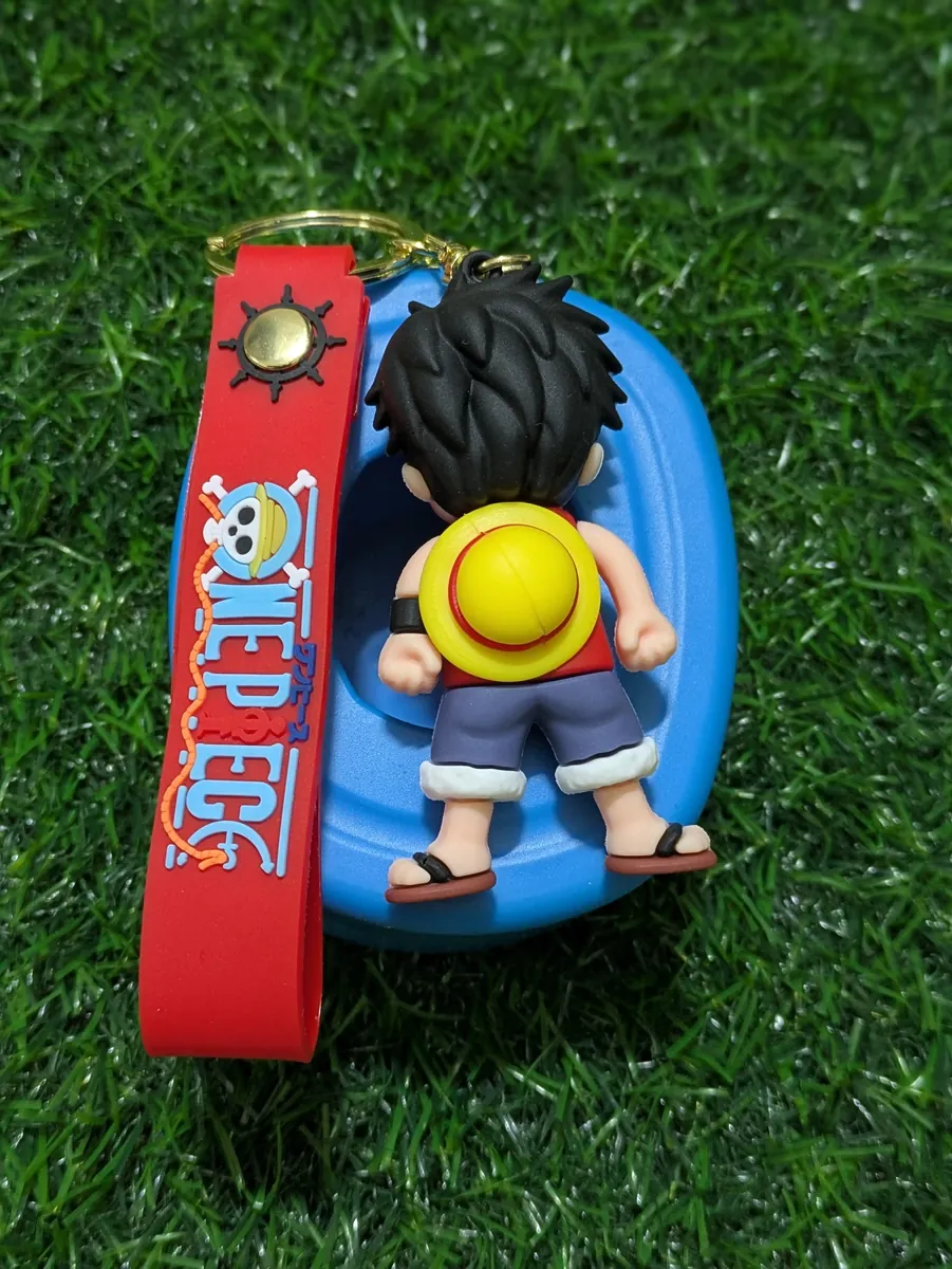 Standing Luffy One Piece Keychain