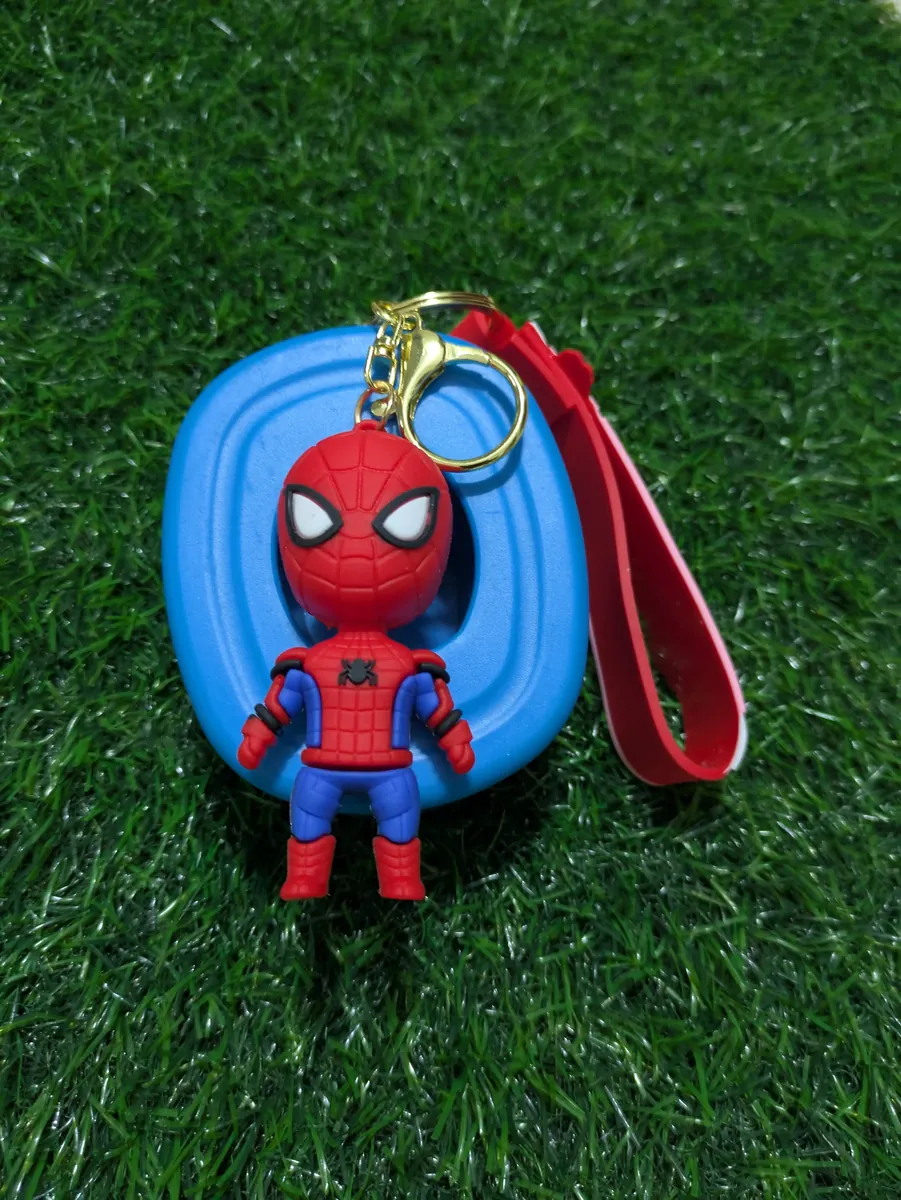 Standing Spiderman Portrait Keychain
