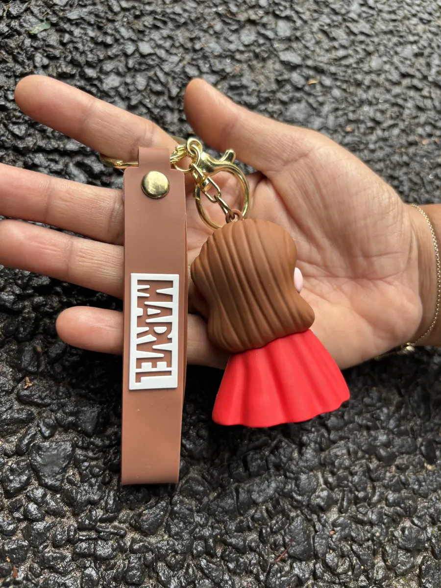 Standing Thor with Hammer Keychain