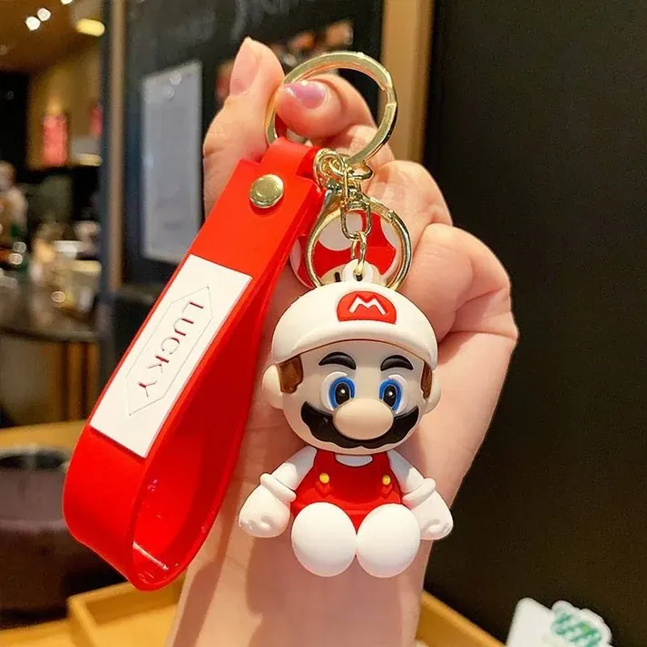 Super Mario - Sitting Mario Keychain