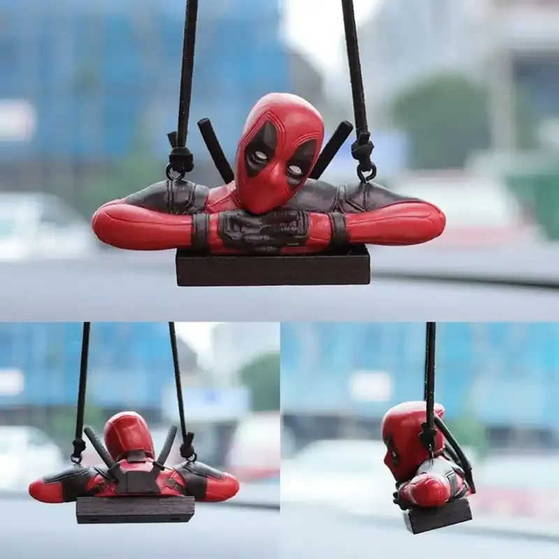Waiting Deadpool Car Hanging Pendant