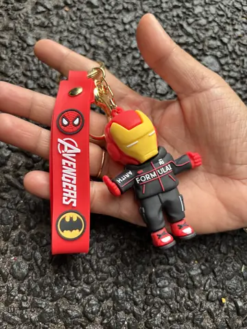 Black Ironman Keychain