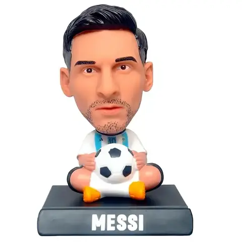 Lionel Messi Bobblehead cum Mobile Holder